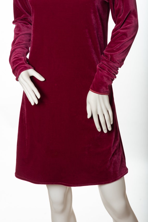 Vintage Sostanza Contemporary Apparel Raspberry V… - image 3