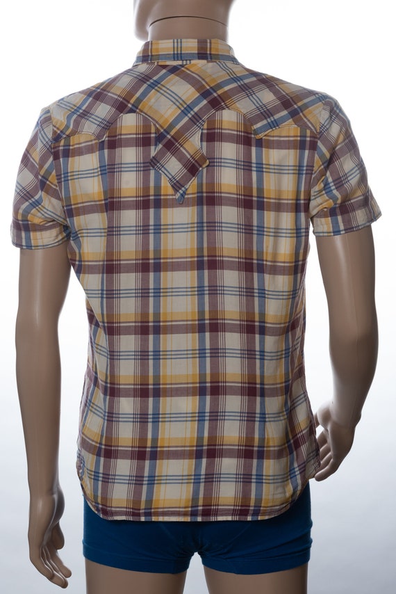 Diesel Western Style Snap Front Shirt - image 5