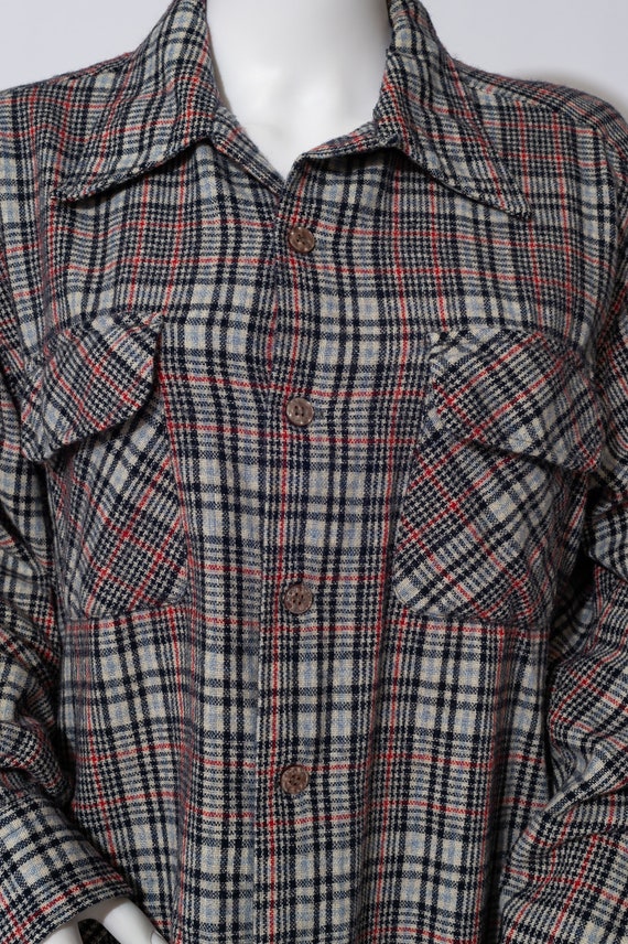 Vintage JC Penney Plaid Button Down - image 6