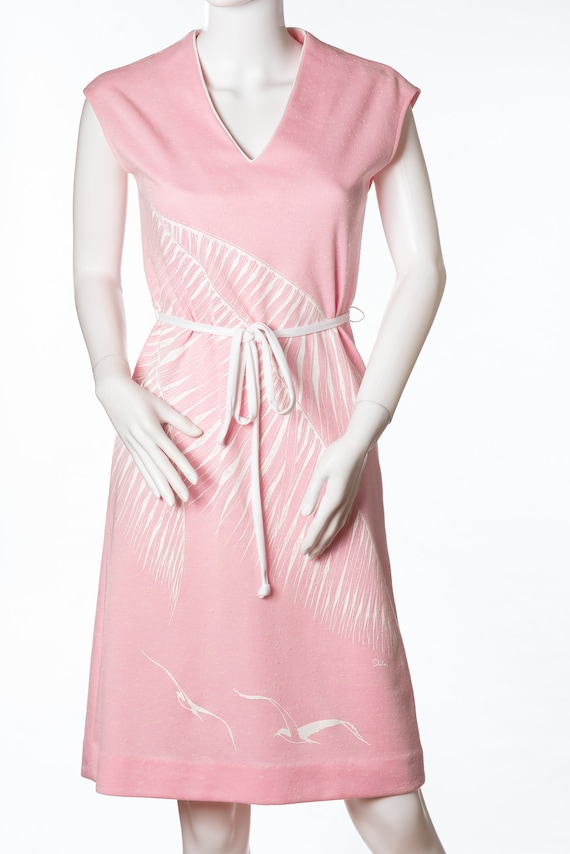 Vintage Alfred Shaheen Dress and Jacket Set - image 2