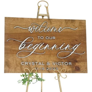 3D Wedding Welcome Sign, Wedding Signage, Wedding Sign, Welcome Wedding Sign, Wedding Gift, Wedding Decor, Welcome Sign Wood, Welcome Sign