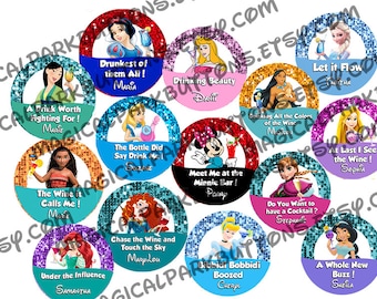 Disney Girls Trip Buttons-Bachelorette Buttons-Disney Girls Trip-Disney buttons-Disney pins-Disney vacation buttons