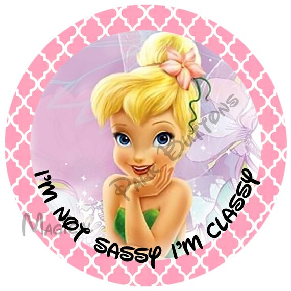 Disney Greeting Card Always Sassy Always Classy Tinkerbell