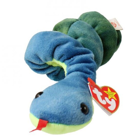 Vintage Beanie Baby: HISSY the Snake 