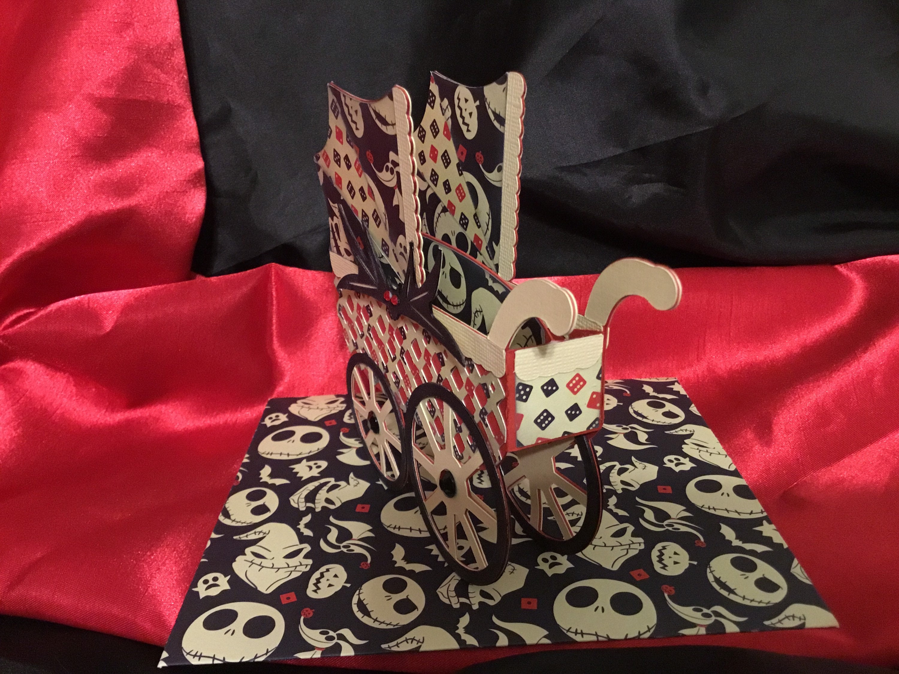 Nightmare Before Christmas Themed Baby Shower Carriage ...