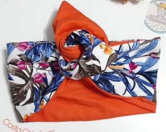 Modellierung Turban, Turban Haar, Turban Stirnband, duble-face Stirnband, Turban, Kopfbedeckung, Haarband, formbare Stirnband