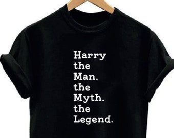 Personalised Birthday Gift For Him The Man The Myth The Legend T-shirt, Custom Shirt Gift for Husband Son Friend Dad, Men's Birthday Gift