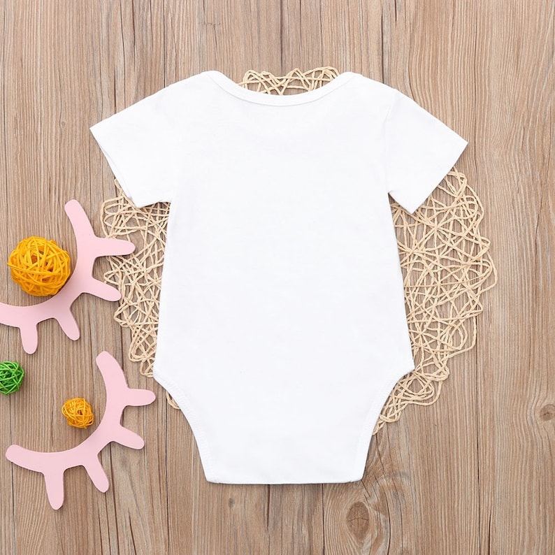 I love you Dad Unique Message on Personalised Baby Bodysuit Personalised Gift For Dad, Happy Birthday Daddy Baby Outfit for Father/'s Day