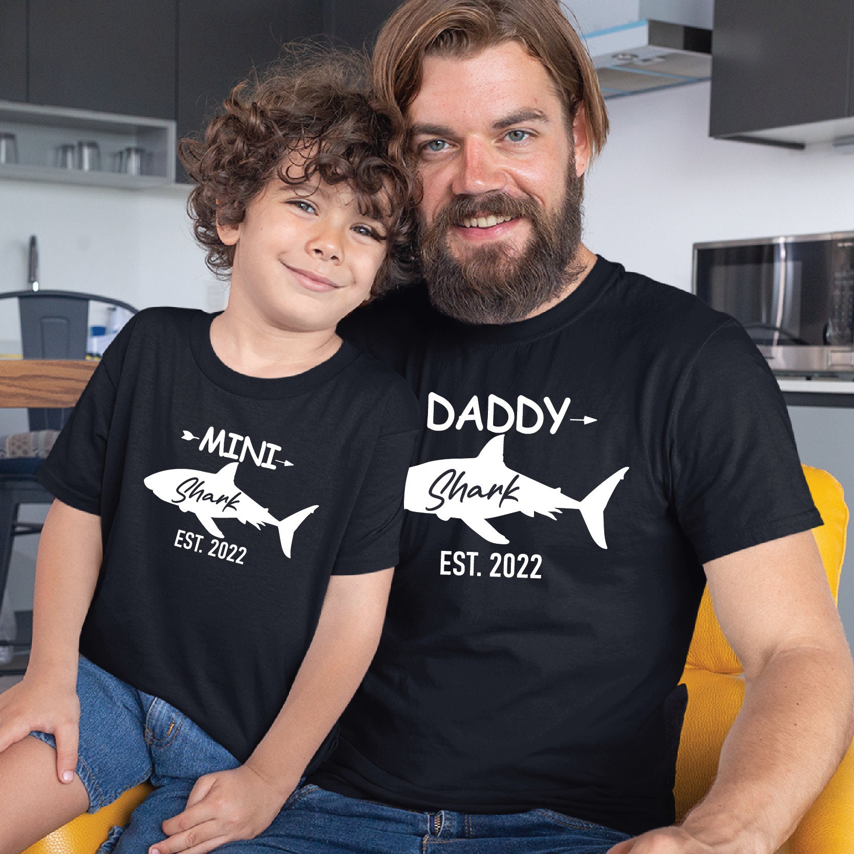 Baby Shark Daddy Shark Mama Shark Matching Family T Shirts Mini