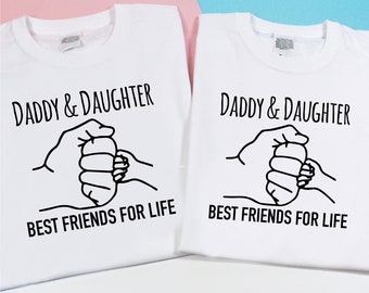 パパと娘のお揃いTシャツ、パパと息子の拳をぶつけるシャツ、奥様とお子様からパパへの父の日ギフト、パパと赤ちゃんのお揃い