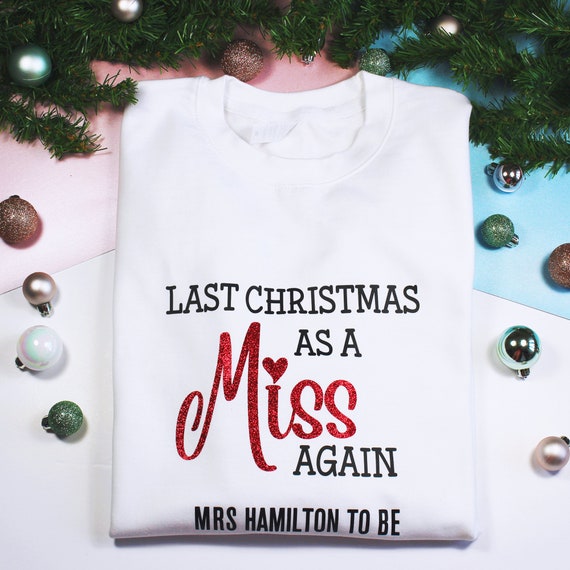 Last christmas before wedding gift Clearance