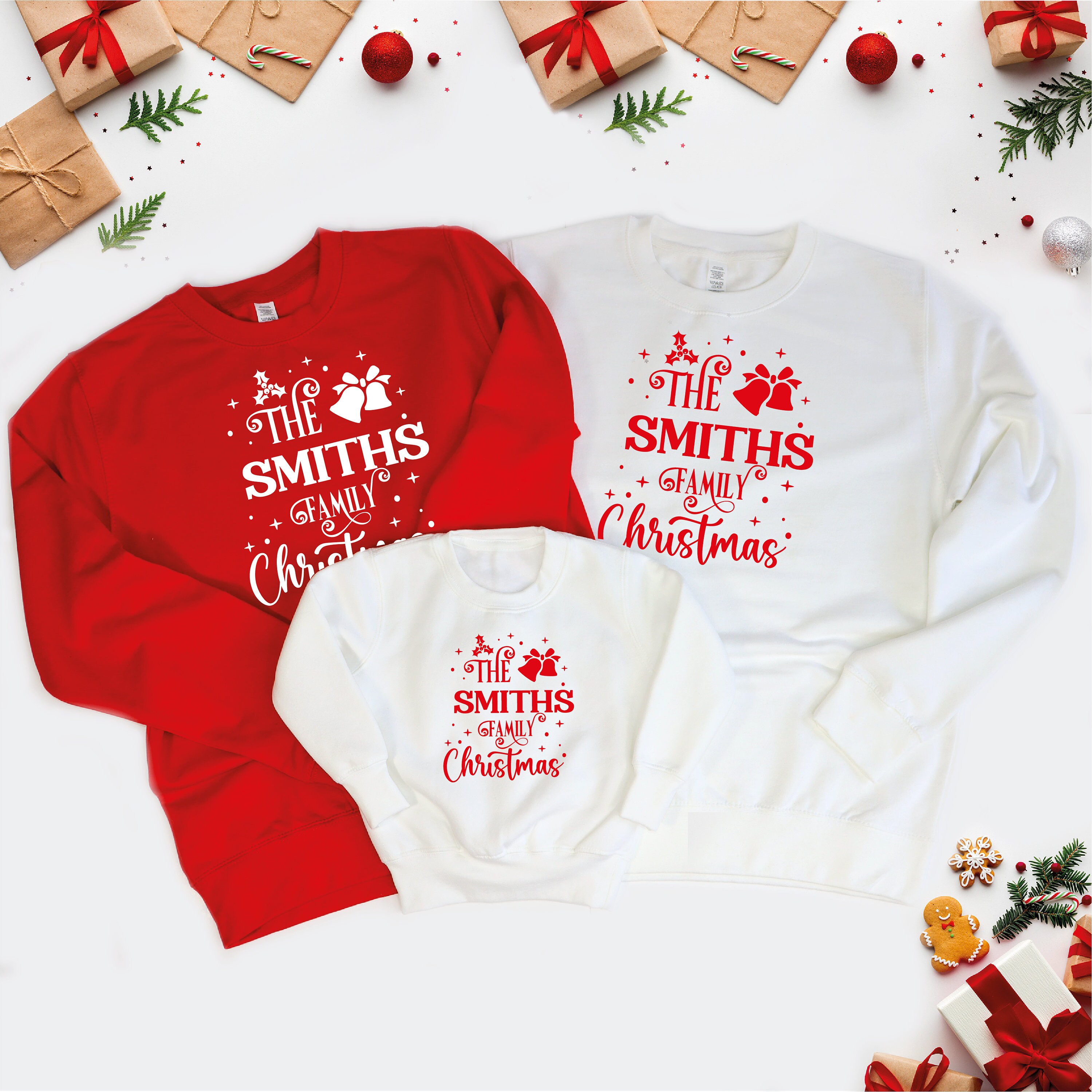 Pull noël famille hotsell