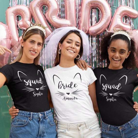 Bride 2024 squad shirts