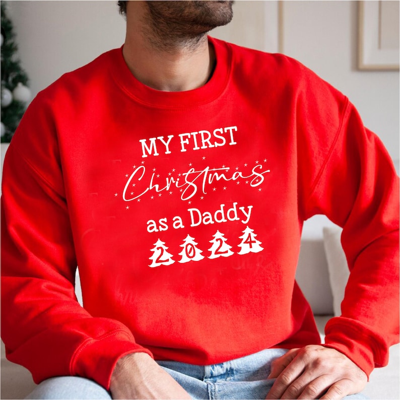 My first Christmas Jumper, My first Christmas Family Matching Sweatshirt, My first Christmas as Mummy, My First Christmas as Daddy, 1st Xmas