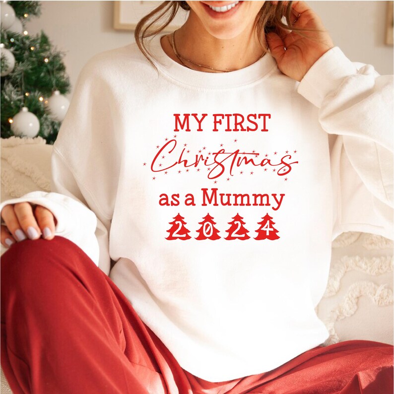 My first Christmas Jumper, My first Christmas Family Matching Sweatshirt, My first Christmas as Mummy, My First Christmas as Daddy, 1st Xmas