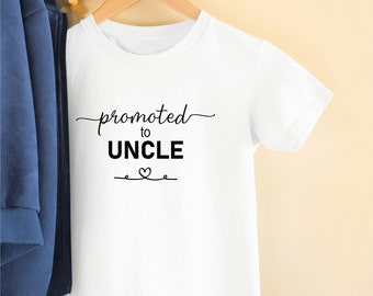 Promoted to Uncle Shirt, Best Brothers get promoted to Uncle Shirt, Baby Announcement Party, Baby Reveal Party Shirt, Promoted to Uncle