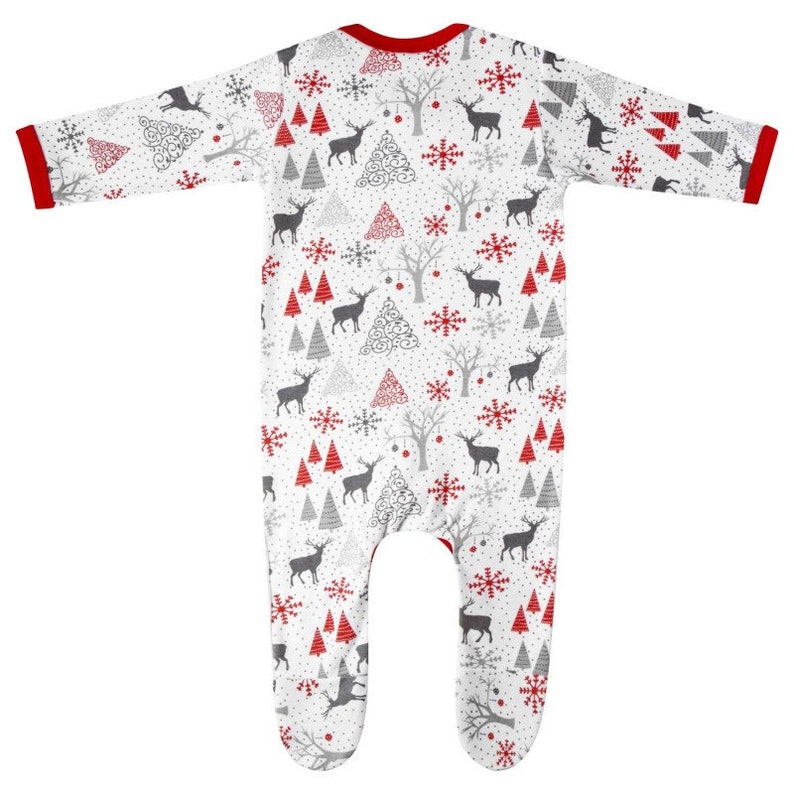 Personalised Our First Family Christmas Matching Pyjamas For Baby Daddy Mummy