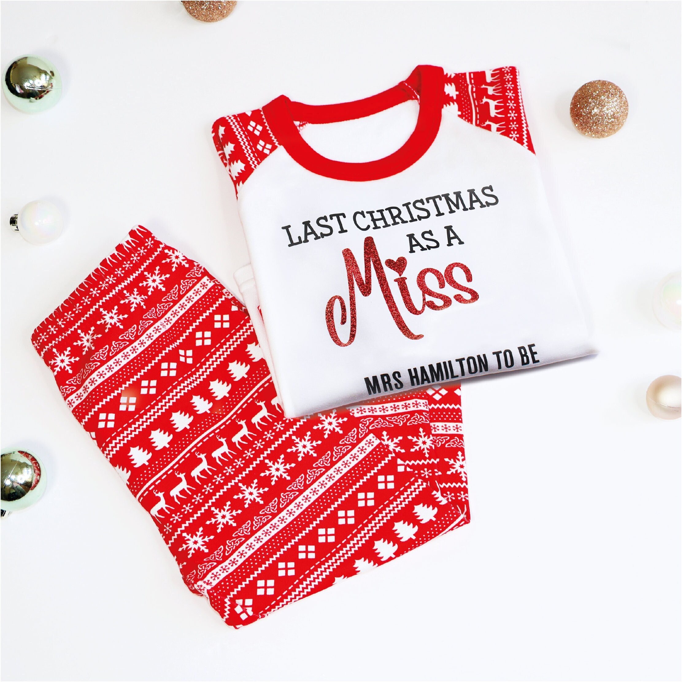 Last Christmas Pjs Etsy