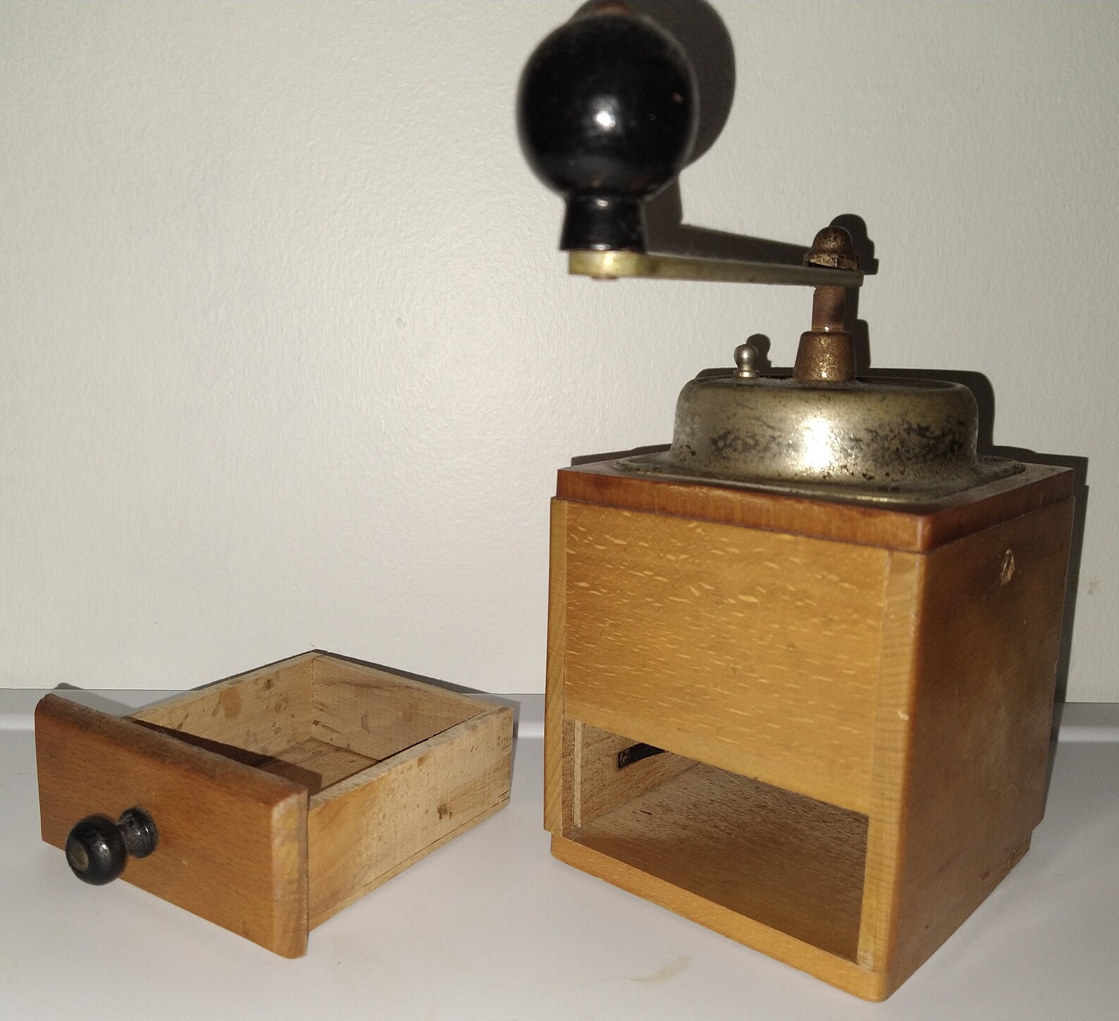 Vintage Small Coffee Bean Grinder Etsy