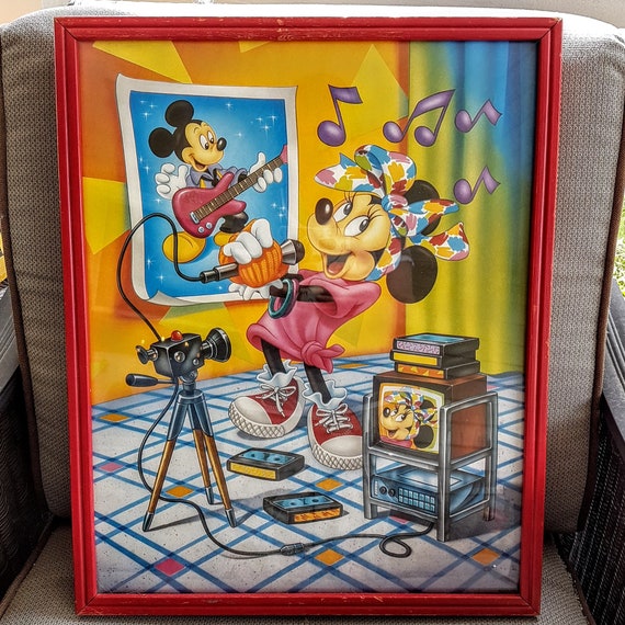 デザイナミッキーマウス ミニーマウス アナログからくり メロディ 訳あり品 retromickoban_gp_11.jpg