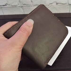 Mans Wallet, Real Leather Wallet, Handmade, Leather Wallet, Handsewn, Wallets and Purses, Men's Leather, Gifts for him, Men's Fashion