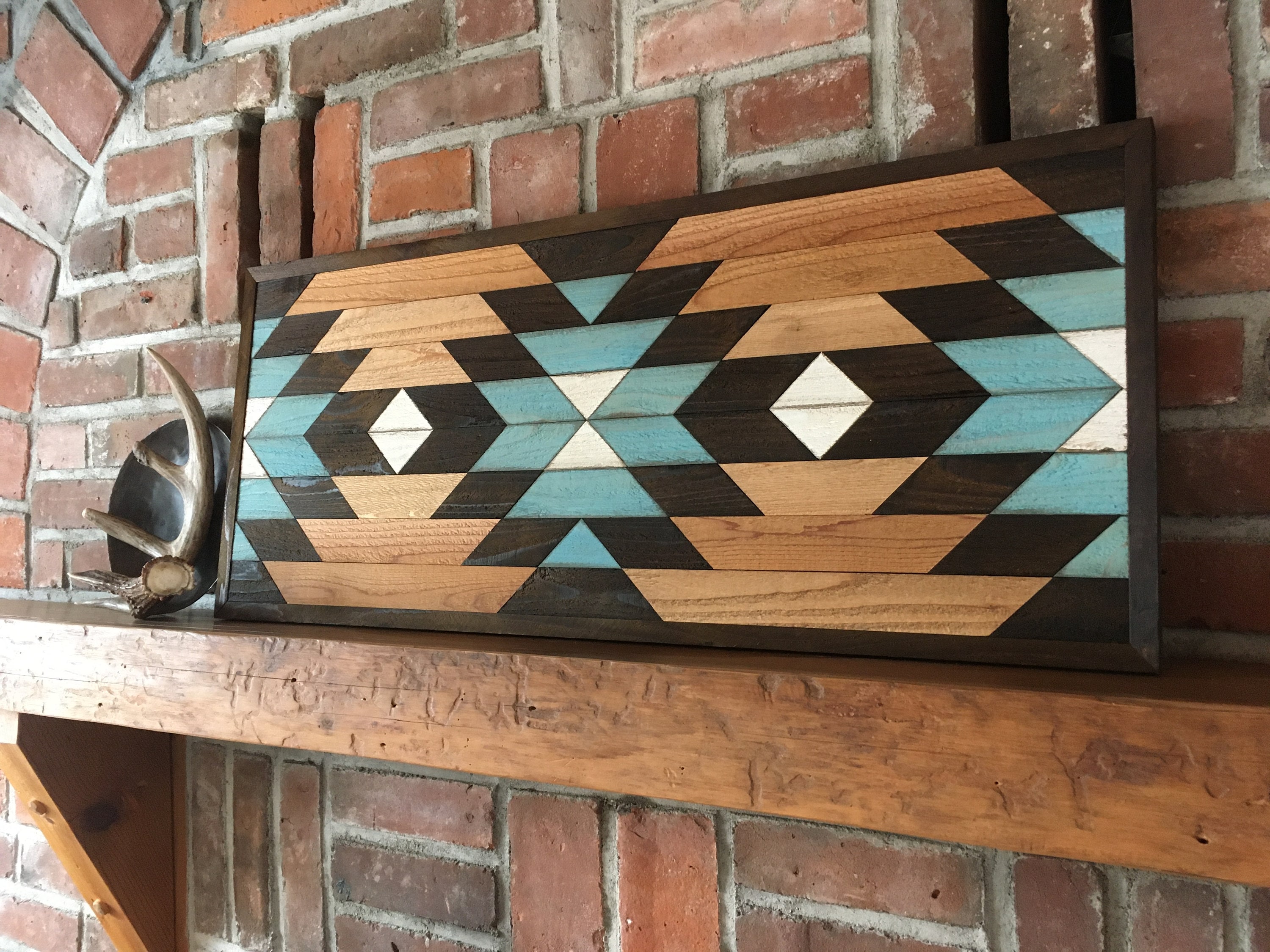 CANYON Reclaimed Wood Wall Art Southwestern Wood Wall - Etsy