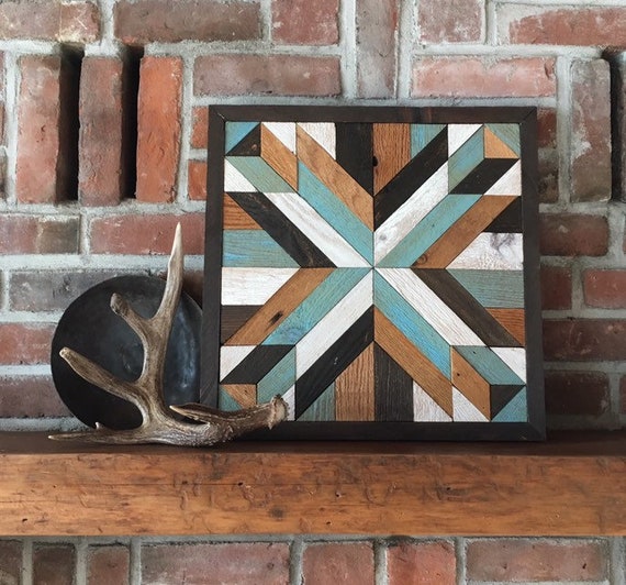 Shooting Star Reclaimed Wood Wall Art Barn Star Eco Etsy