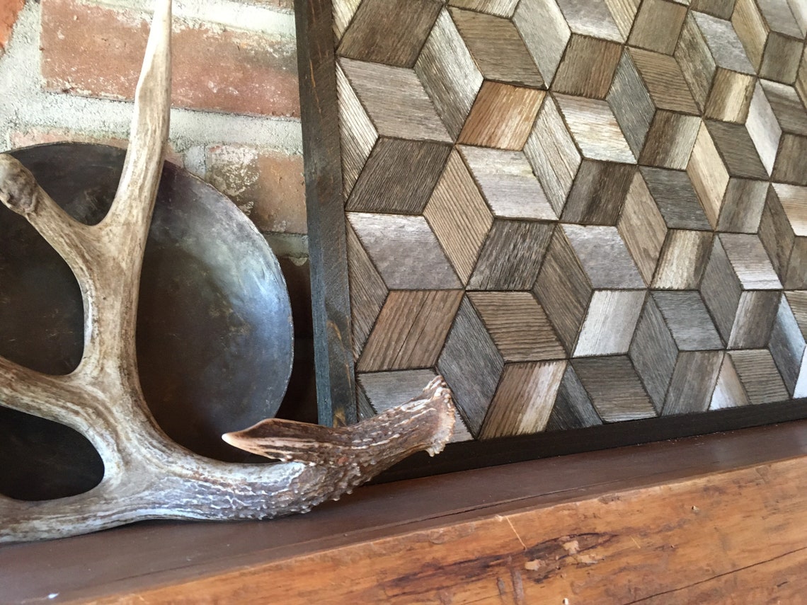 CHEWELAH Reclaimed Wood Wall Art Upcycled Art Rustic Etsy