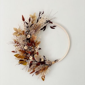 Neutral Everyday Browns and Creams Wreath, Neutral front door wreath, Modern Fall Wreath