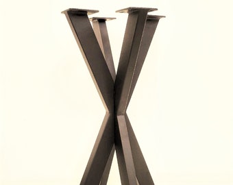 H23  x W12  Spider Shaped End Table Legs