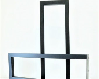 H40  x W12  U Shaped Bar Table Legs - 1 Pair