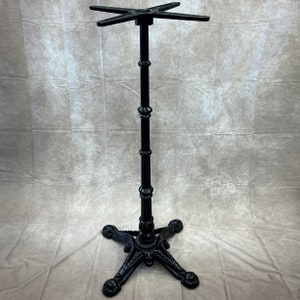 H41  x W21  Cast Iron Pedestal Bar Table Leg