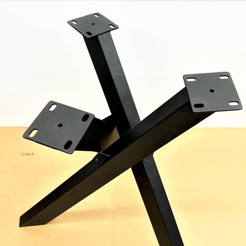 H28 X W26 Twisted Tripod Dining Table Legs Etsy