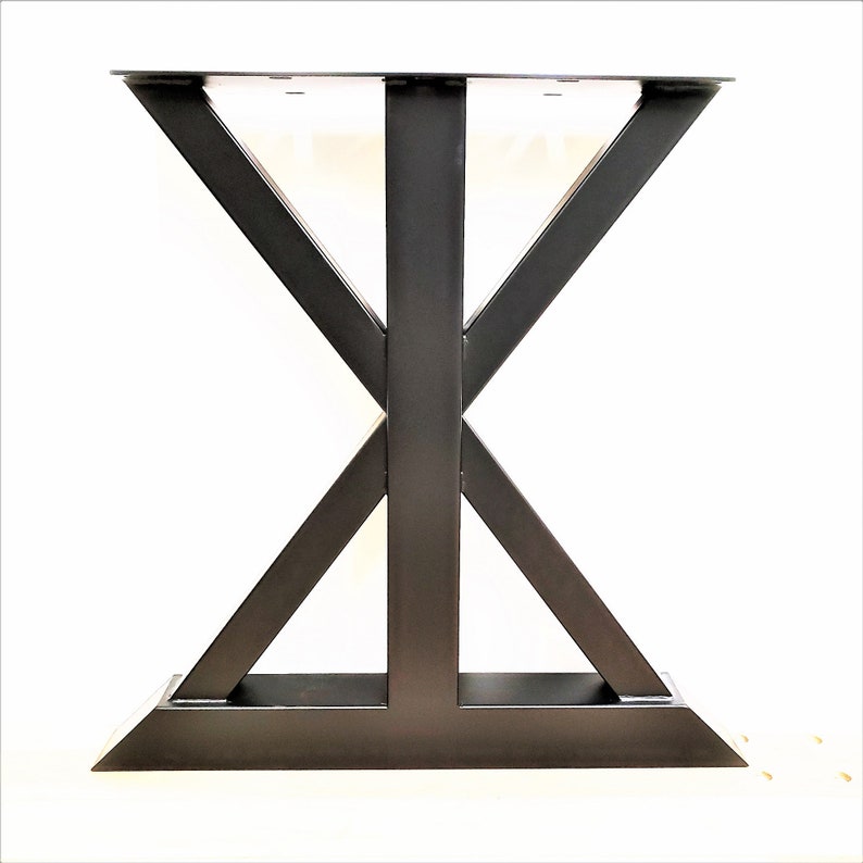 Trestle Shaped Heavy Duty Dining Table Legs - Thumbnail 2