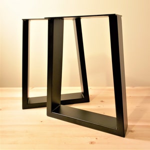 16  Trapezium Bench Legs - 1 Pair