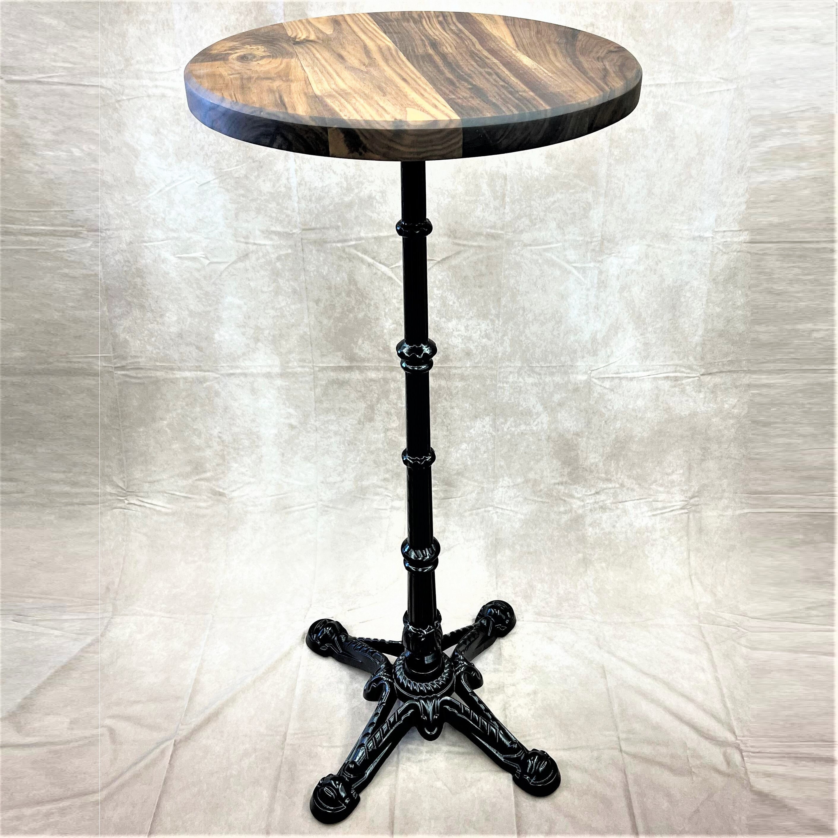 H41 X W21 Cast Iron Pedestal Bar Table Leg Etsy Canada