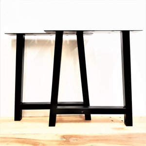 H28  x W26  A Shaped Dining Table Legs - 1 Pair