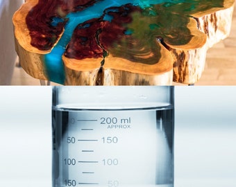 Deep Pour Casting Epoxy Resin (Part A + B) - 1 Gallon Kit