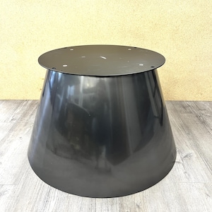 H16  x W27.5  ROUND Cone Frustum Shaped Coffee Table Legs