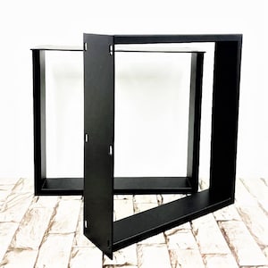 H16  x W18  U Shaped Coffee Table Legs - 1 Pair