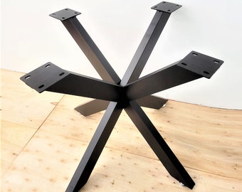 H28  x W34  ROUND Spider Shaped Dining Table Legs