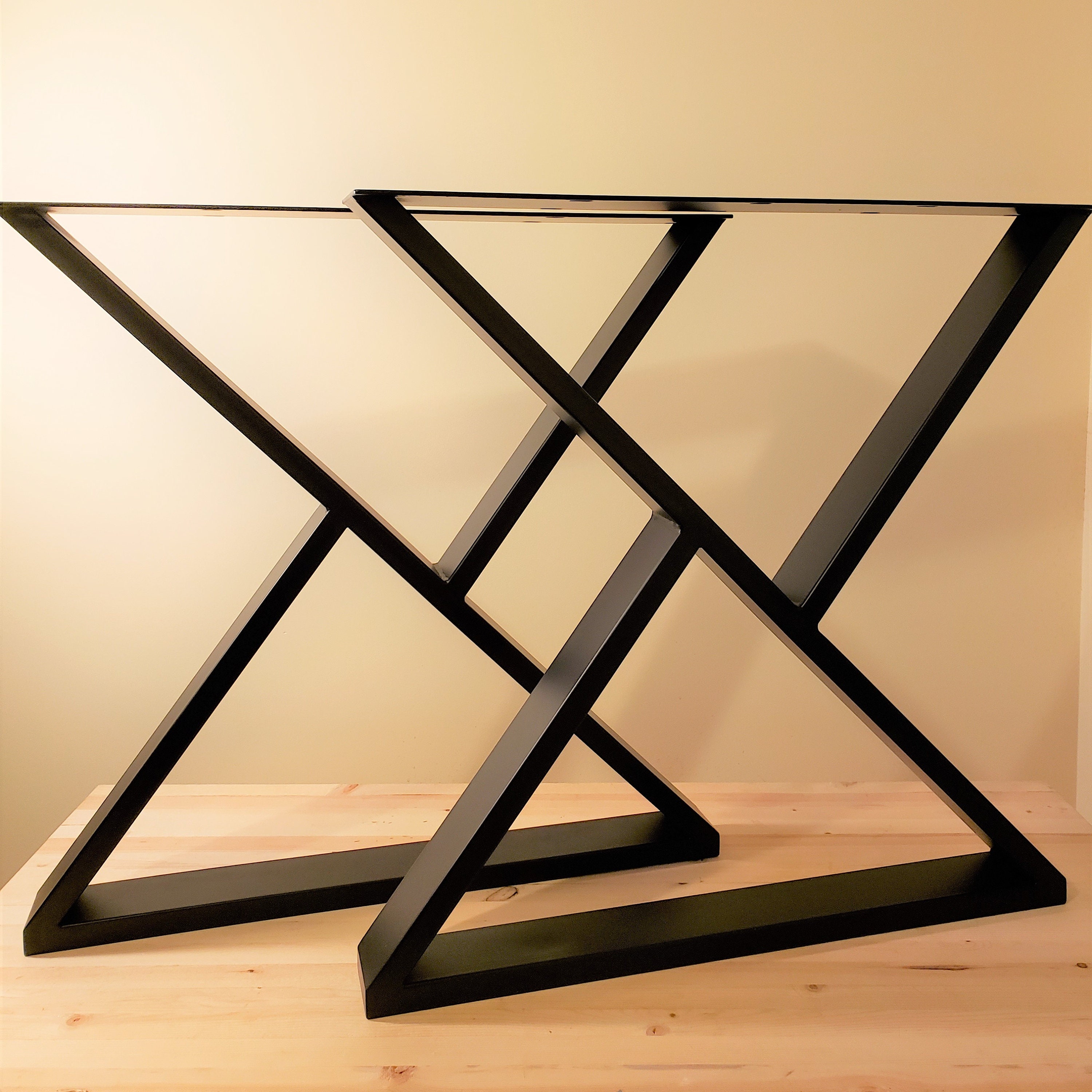 28 Z Shaped Dining Table Legs 1 Pair Etsy