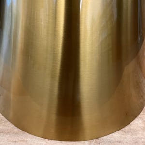H28 Color H28 Brass Color Cone Frustum Shape Round Dining Table Base - Etsy