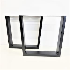 16  Inverted Trapezium Shaped Coffee Table Legs - Pair