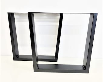 16  Inverted Trapezium Shaped Coffee Table Legs - Pair