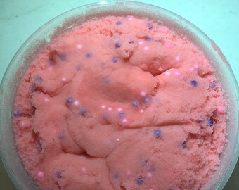 Seriously strawberry nerds slime