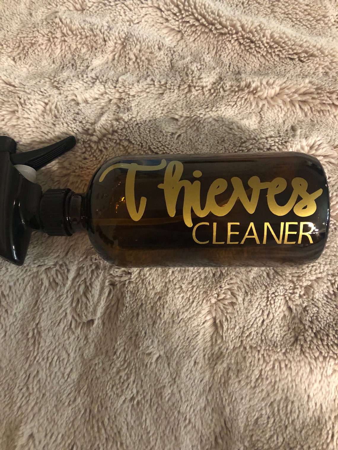 Thieves Cleaner 16 Oz. Glass Spray Bottle Etsy