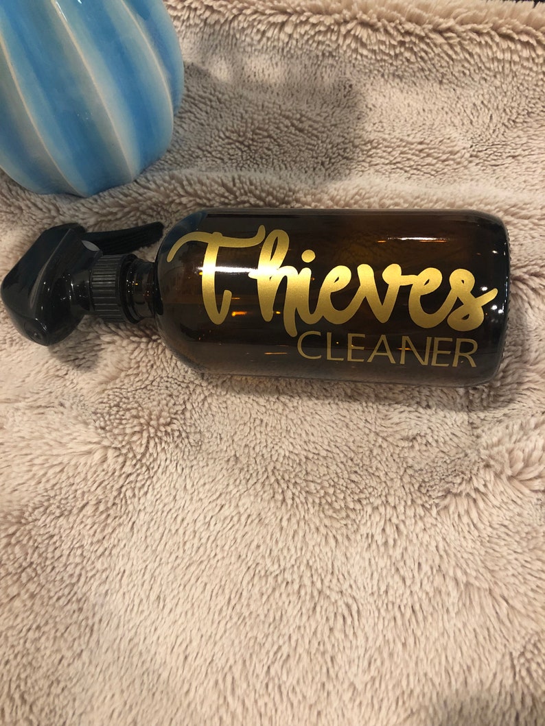 Thieves Cleaner 16 Oz. Glass Spray Bottle Etsy
