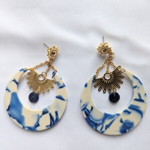 Half moon earrings