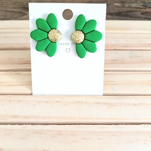 flower earrings - sequins - Mother&#39;s Day - gift idea